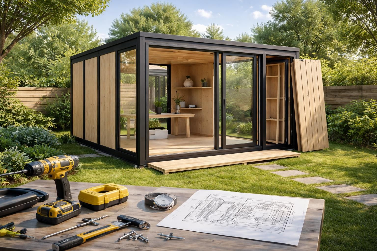 découvrez comment construire une structure démontable sans permis grâce à notre guide pratique, pour économiser du temps et de l'argent tout en respectant la réglementation.