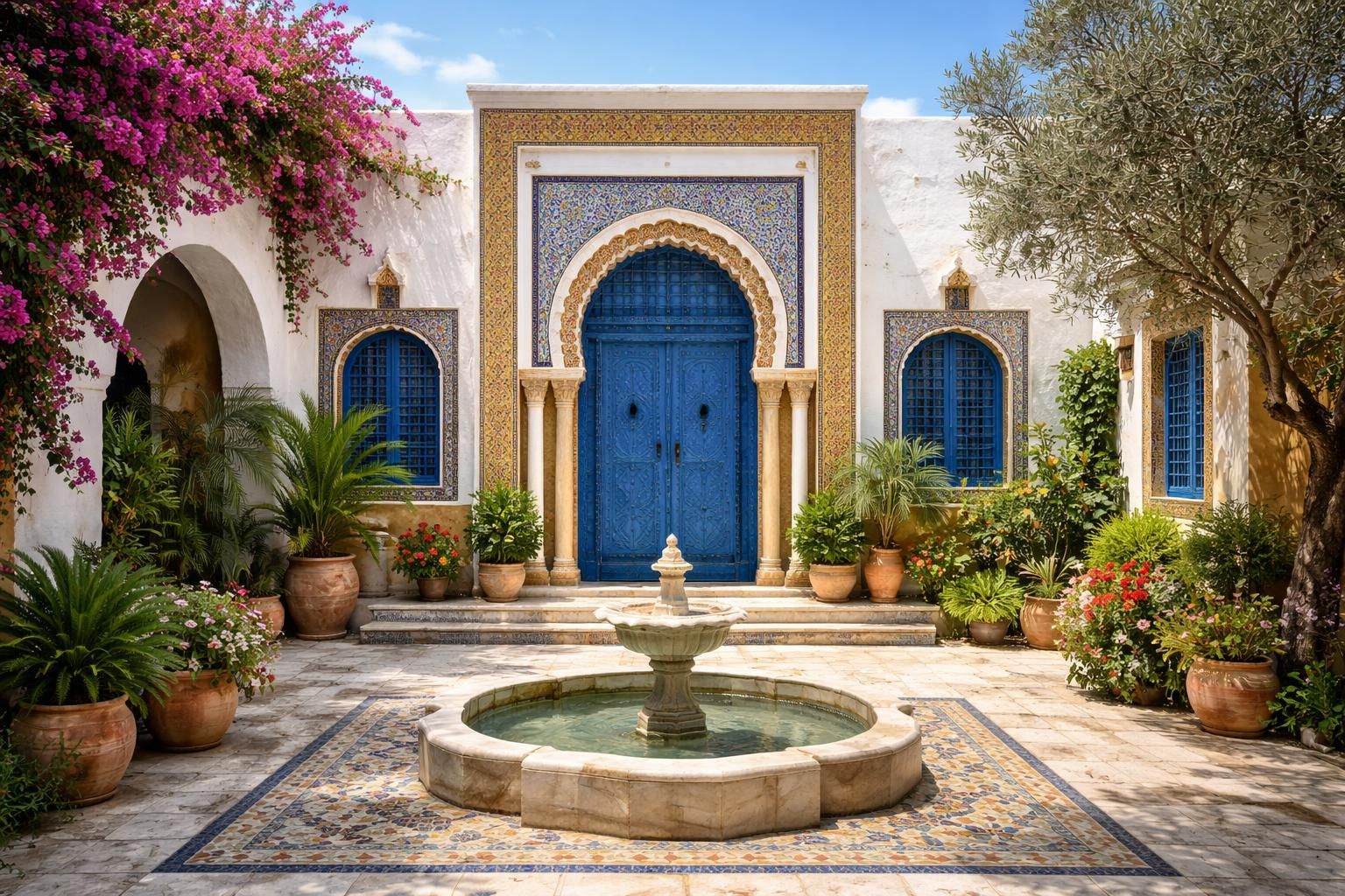 explorez l'architecture unique de la maison tunisienne et découvrez ses secrets, alliant tradition et élégance au cœur du patrimoine tunisien.