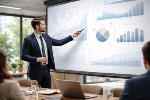 découvrez comment projeter efficacement vos scénarios et chiffres d'investissement locatif sur un écran de projection pour optimiser vos décisions financières.