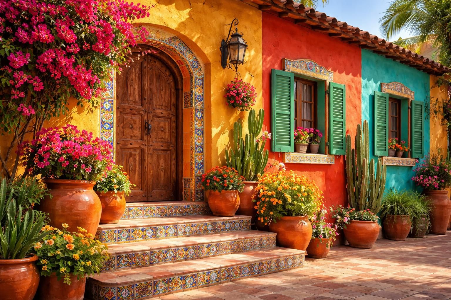 découvrez comment intégrer les couleurs vibrantes de la maison mexicaine traditionnelle dans votre décoration intérieure pour créer un espace chaleureux et authentique chez vous.