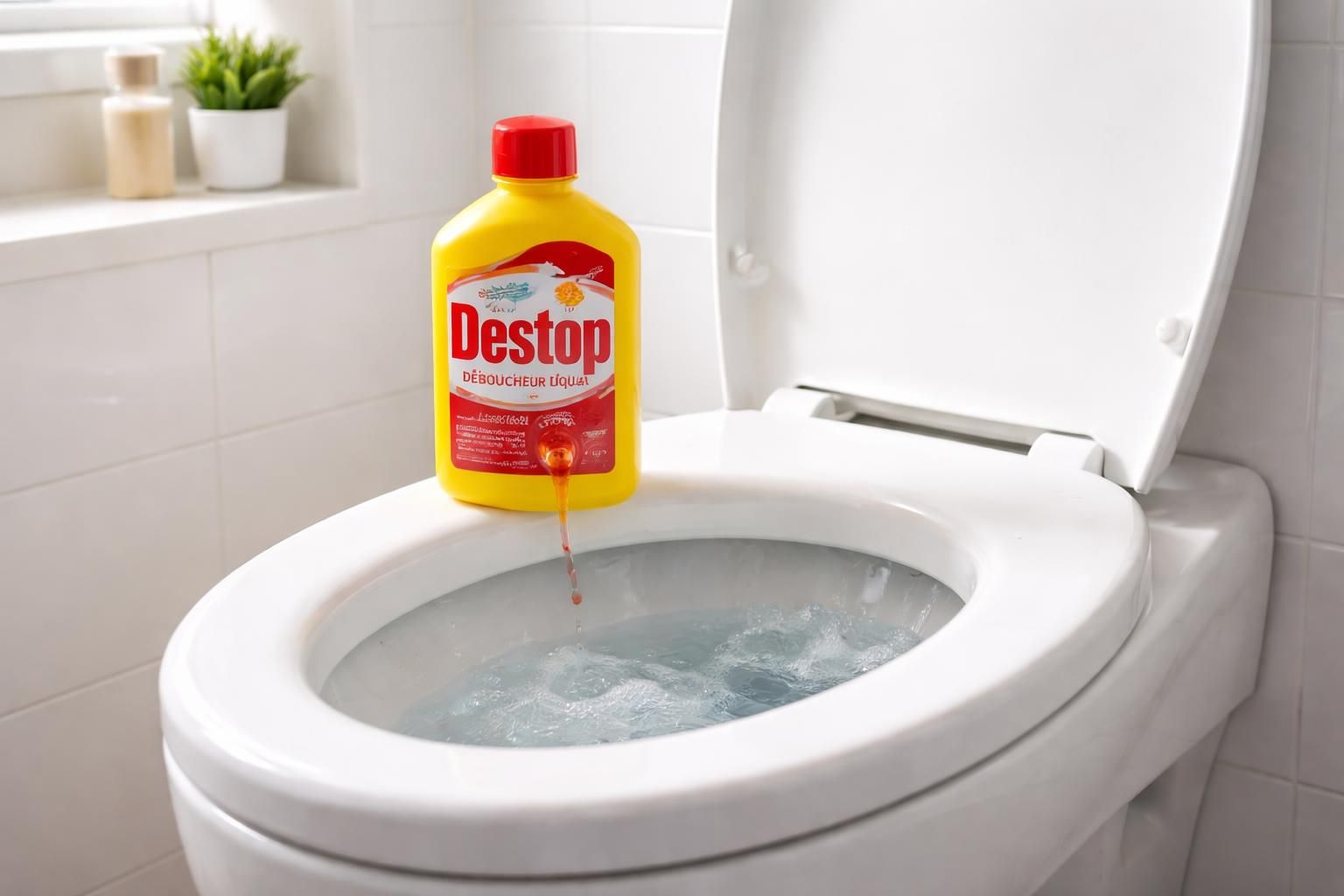 découvrez si l'utilisation de destop dans les wc est sûre avant de tirer la chasse d'eau, et quelles précautions prendre pour éviter tout problème.