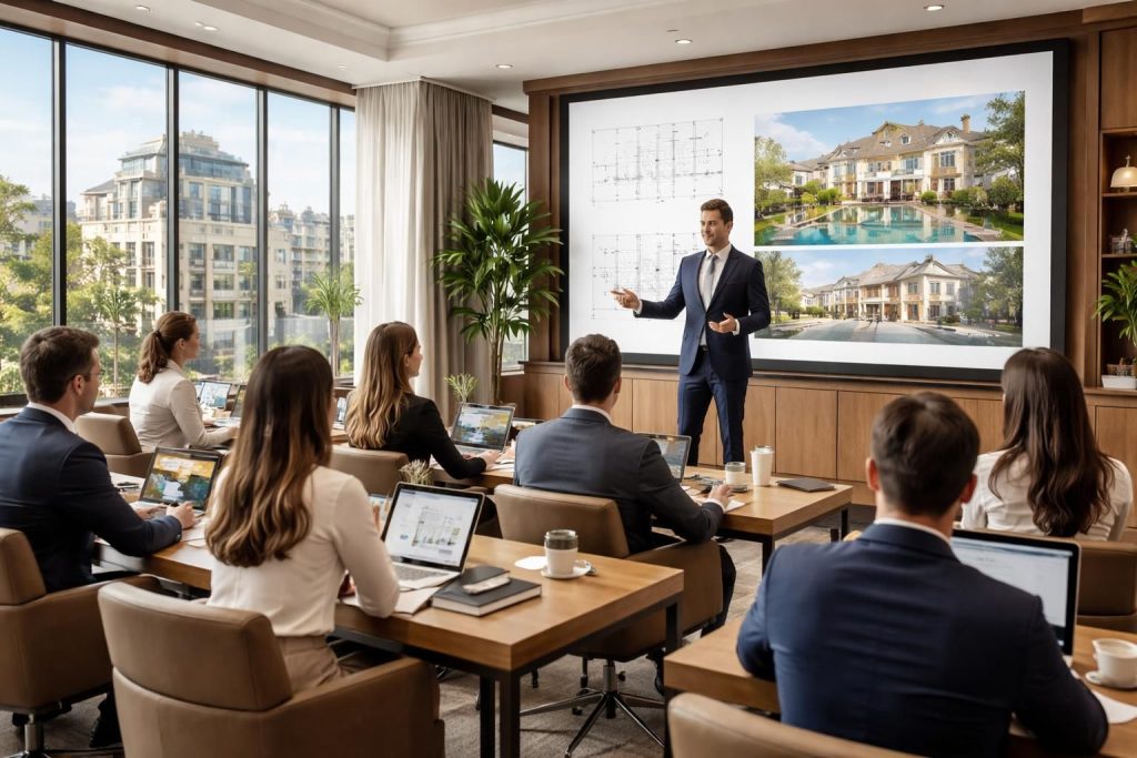 découvrez comment suivre une formation en immobilier de prestige pour maîtriser les compétences et techniques nécessaires à la vente et gestion des biens de luxe.