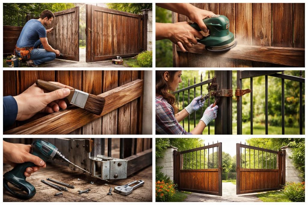 découvrez toutes les étapes essentielles pour réparer un portail en fer ou en bois facilement. guide pratique et conseils pour restaurer votre portail avec succès.