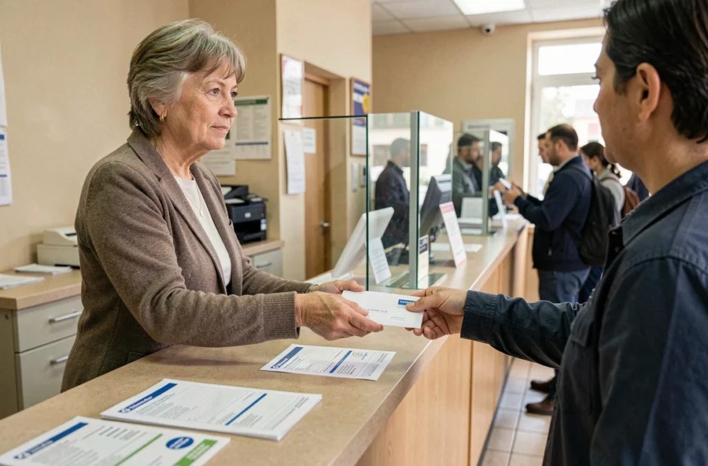 Envoi en recommandé d'une lettre de résiliation d'assurance habitation à la poste selon la loi Chatel